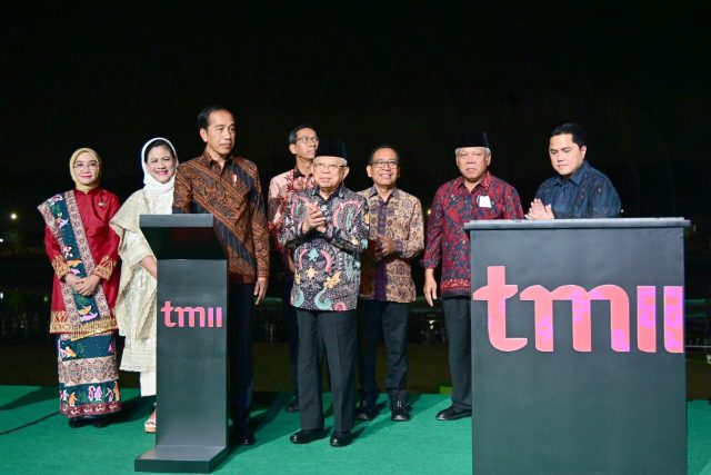 Resmikan Revitalisasi TMII, Presiden Yakini TMII Jadi Ikon Besar Pariwisata Jakarta