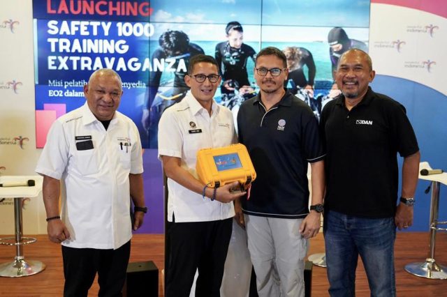 Menparekraf Luncurkan Safety 1000 Training Extravaganza Perkuat Ekosistem Wisata Selam