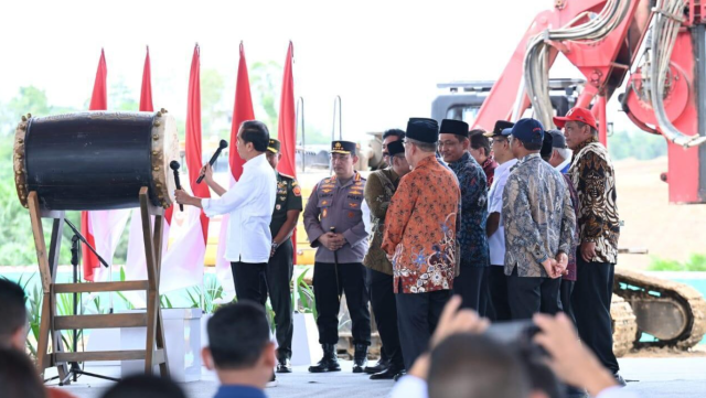 Groundbreaking Masjid Negara di IKN, Presiden: Merepresentasikan Kemajemukan Indonesia