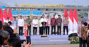 Presiden Jokowi Resmikan Jalan Tol Pamulang-Cinere-Raya Bogor