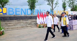 Resmikan Bendungan Karian, Presiden Paparkan Sejumlah Manfaatnya bagi Masyarakat