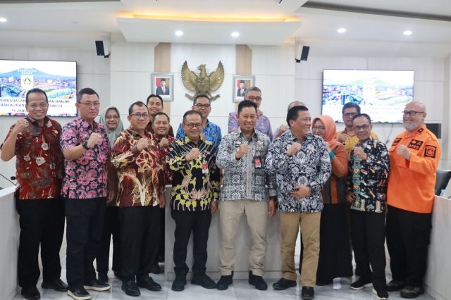 Pj. Wali Kota Bekasi Rapat Kordinasi Dengan Pemerintah Kab. Bogor