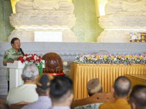 Menag Harap Pagoda Sata-Sahasra Buddha Jadi Destinasi Wisata Religi dan Mercusuar Keberagaman