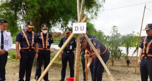 Sukseskan Gerakan Satu Juta Pohon, KAI Tanam Pohon dan Hijaukan Stasiun Serentak di Berbagai Daerah