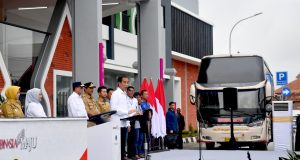 Presiden Jokowi Apresiasi Pembangunan Empat Terminal Penumpang Tipe A di Jawa