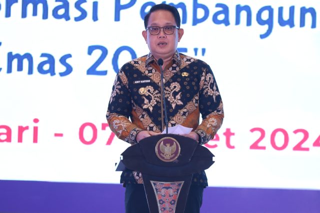 Pj Gubernur Jatim Adhy Karyono, Sambut Rakortekrenbang Nasional 2024 di Surabaya