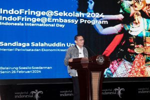 Menparekraf: IndoFringe Festival Beri Suntikan Energi bagi Ekosistem Ekraf Indonesia