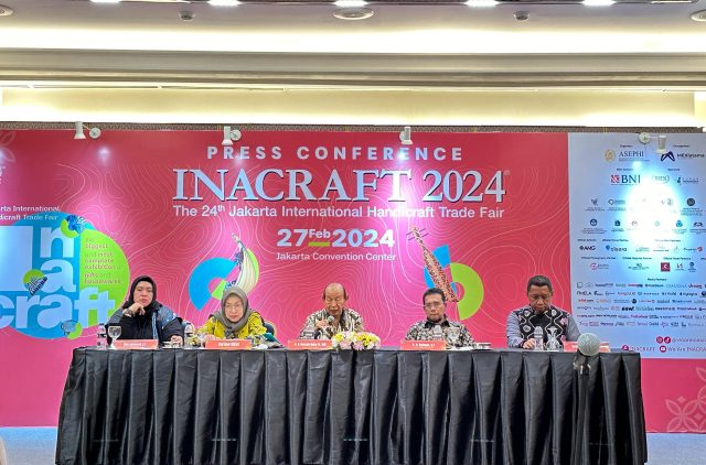 Pameran Inacraft 2024 Diresmikan Presiden Jokowi Besok, Hadirkan 1.500 UMKM Lokal