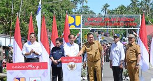 Presiden Jokowi Resmikan Instruksi Jalan Daerah di Sulawesi Utara dengan Anggaran Rp183 Miliar