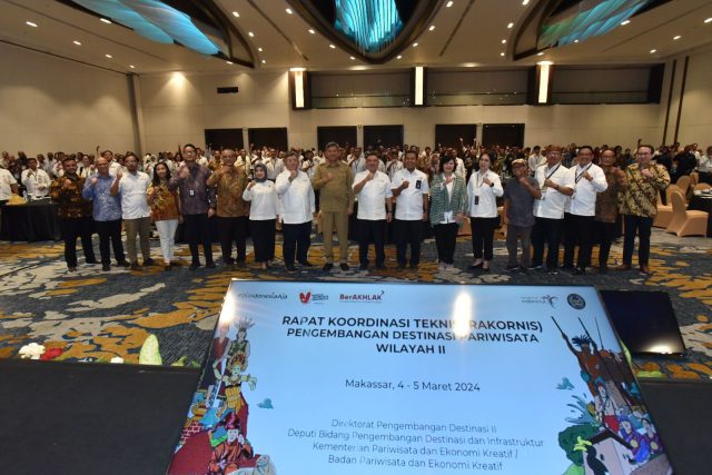 Kemenparekraf Gelar Rakornis Kembangkan Potensi Pariwisata Indonesia Tengah dan Timur