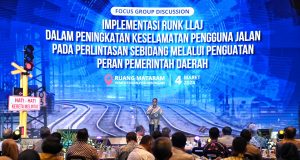 Tingkatkan Keselamatan di Perlintasan Sebidang Menhub Dorong Sinergi dan Kolaborasi Lintas Sektoral