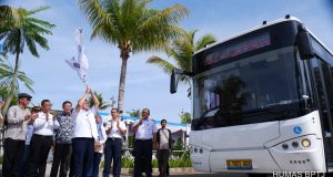 BPTJ Luncurkan Layanan Bus JR Connexion Bertenaga Listrik Pertama Rute PIK 2 - Kelapa Gading