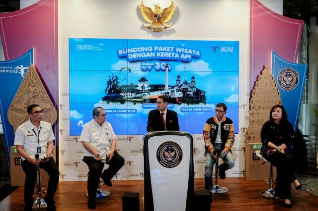 Sambut Libur Lebaran 2024, Kemenparekraf, KAI, dan Astindo Hadirkan Paket Wisata KA