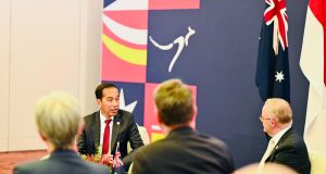 Presiden Jokowi Sampaikan Empat Poin Utama untuk Perkuat Kerja Sama Bilateral kepada PM Australia