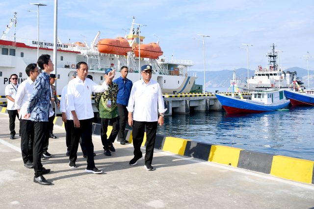 Presiden Resmikan Rehabilitasi Pelabuhan Wani dan Pantoloan, Tingkatkan Mobilitas dan Ekonomi Sulteng