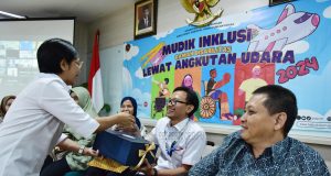 Kemenhub Selenggarakan Mudik Inklusi Ramah Disabilitas Melalui Angkutan Udara