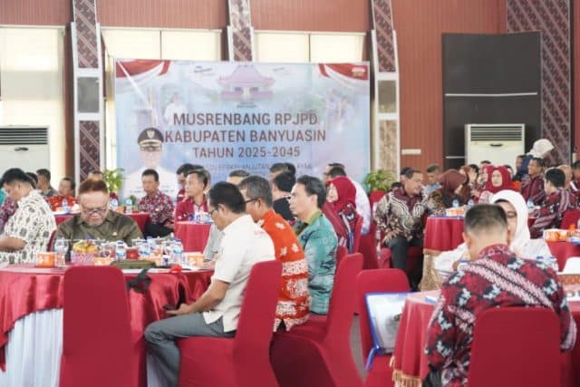 Pj Bupati Banyuasin Buka Musrenbang RPJPD 2024, Menuju Banyuasin Berkilau 2045