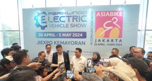 Pameran Khusus Kendaraan Listrik PEVS 2024 Siap Digelar 30 April - 5 Mei 2024