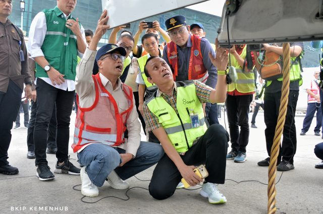 Menhub Cek Kesiapan Transportasi Udara Pada Angkutan Lebaran 2024