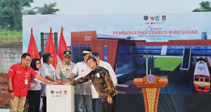 Pembangunan Stasiun Jatake Dimulai