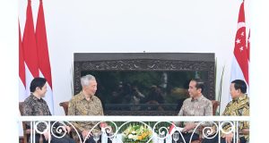 Presiden Jokowi Terima Kunjungan PM Singapura di Istana Bogor