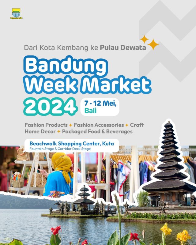 Bandung Week Market 2024 Siap Guncang Beachwalk Shopping Center di Bali