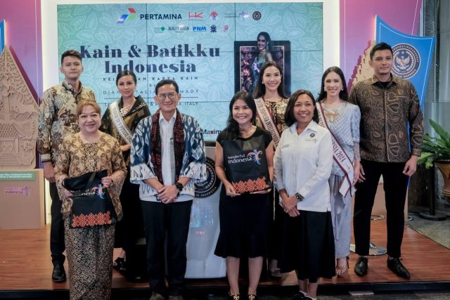 Kemenparekraf Dukung Pagelaran “Keindahan Karya Kain dan Batik Ku Indonesia” di Italia