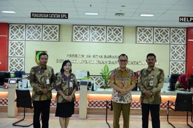 Pj. Bupati Banyuasin Perkuat Layanan Dukcapil dengan Studi Tiru ke Dukcapil Surakarta