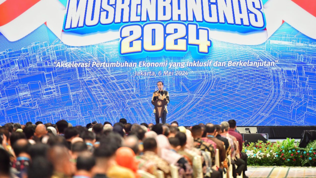 Buka Musrenbangnas 2024, Presiden Jokowi Tekankan Pentingnya Sinkronisasi Program Pembangunan