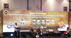 Sukseskan Penyelenggaraan Pilkada Serentak 2024, Mendagri Pacu Pemda Tingkatkan Partisipasi Pemilih