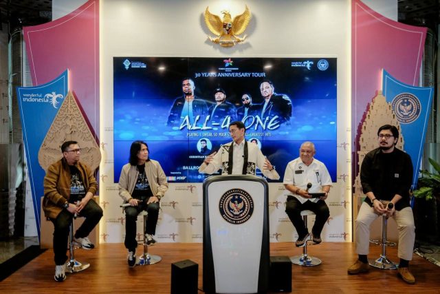 Kemenparekraf Dukung Konser All-4-One 