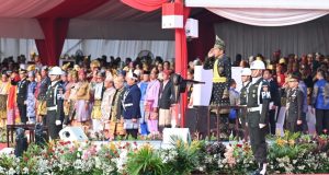 Presiden Jokowi Pimpin Upacara Hari Lahir Pancasila 2024 di Dumai