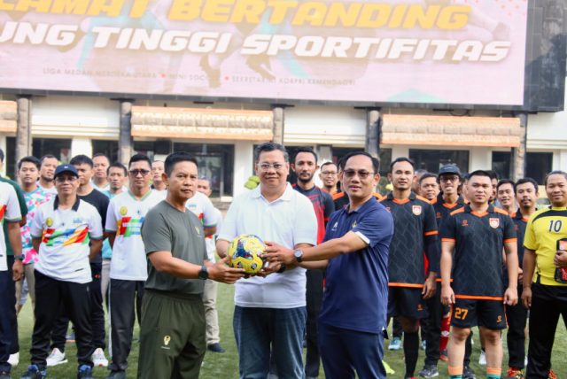 Rajut Silaturahmi, Korpri Kemendagri Gelar Turnamen Mini Soccer Liga Medan Merdeka Utara