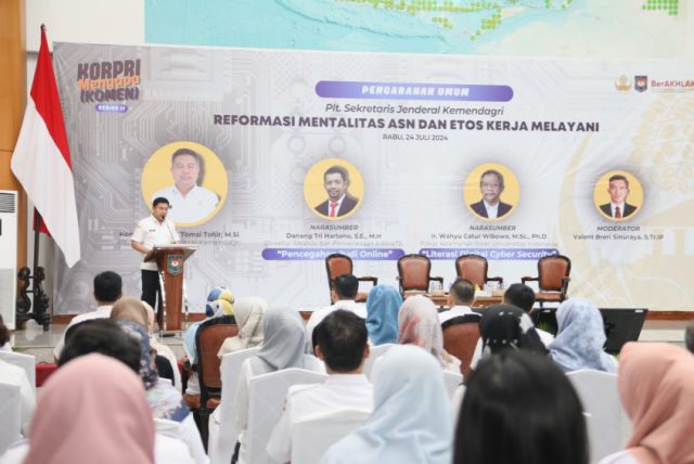 Plt. Sekjen Kemendagri Tekankan Pentingnya Integritas dan Profesionalisme ASN dalam Melayani Masyarakat