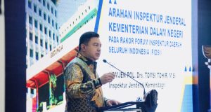 Plt. Sekjen Kemendagri Minta Inspektur Daerah Terus Mengasah Diri Ikuti Kebaruan