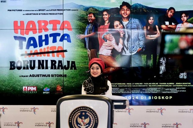 Kemenparekraf Apresiasi Film 'Harta, Tahta, Boru Ni Raja' Angkat Budaya Batak dan Keindahan Danau Toba