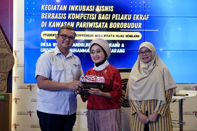 Kemenparekraf Dukung Inkubasi Bisnis Berbasis Kompetisi bagi Pelaku Ekraf di Kawasan Pariwisata Borobudur