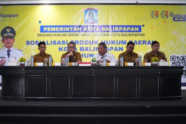 Pemkot Balikpapan Sosialisasikan Tiga Produk Hukum Daerah ke 34 Kelurahan