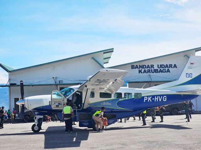 Eksistensi Bandara Karubaga Jadi Tulang Punggung Mobilitas Masyarakat Tolikara