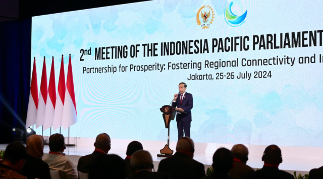 Buka Sidang Kedua IPPP 2024, Presiden Jokowi Apresiasi Kemitraan Parlemen Indonesia-Pasifik