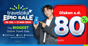 Traveloka EPIC Sale Gandeng Superstar Dunia Ji Chang Wook Hadirkan Online Travel Sale Terbesar