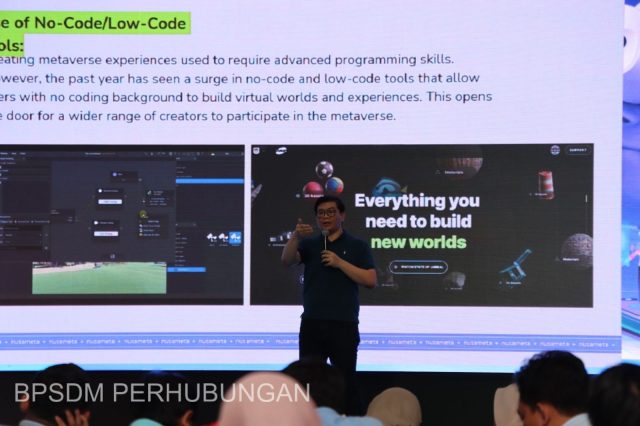 Reformasi Pendidikan di Perguruan Tinggi Kemenhub, BPSDMP Gelar Seminar All About Grooming dan Pemanfaatan Teknologi Metaverse untuk Pendidikan