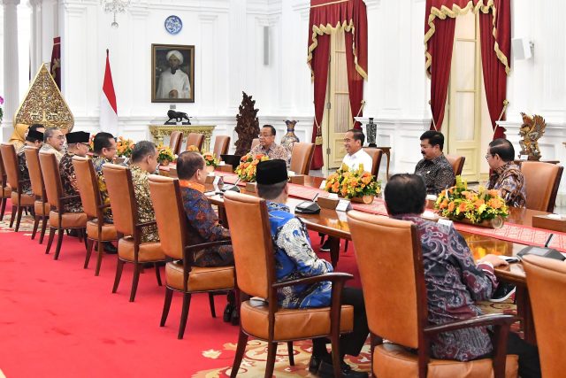 Presiden Jokowi Rapat Konsultasi dengan Pimpinan MPR RI, Tegaskan Pentingnya Bangun Sinergi Nasional