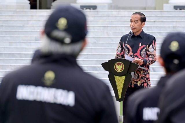 Lepas Kontingen ke Olimpiade 2024, Presiden Jokowi: Harumkan Nama Indonesia di Mata Dunia