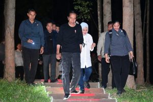 Saat Presiden dan Para Influencer Makan Malam Bersama di IKN
