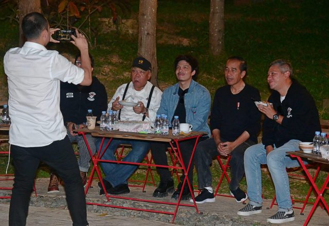 Saat Presiden dan Para Influencer Makan Malam Bersama di IKN