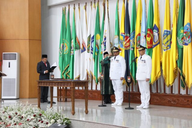 Mendagri Tito Lantik Pj. Gubernur Aceh dan Kepulauan Babel