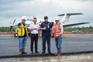 Uji Coba Landasan Pacu Bandara IKN Berjalan Lancar