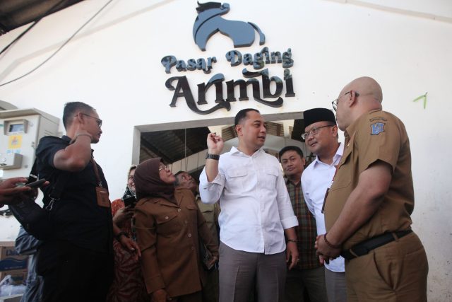 Wali Kota Eri Cahyadi Cetuskan Pasar Arimbi Pegirian Jadi Pusat Pasar Daging di Surabaya