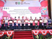 Kemendagri Anugerahkan Penghargaan Gerakan 10 Juta Bendera Tahun 2024 di Pekanbaru